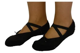 Baletki Do Tańca Tradycyjne czarne r. 28 Baletowe - Moda i Uroda OUTLET - miniaturka - grafika 1