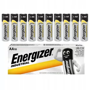 Energizer Bateria Industrial alkaliczna AA LR6 10 szt Bulk AVE7BABA0010 - Baterie i akcesoria - miniaturka - grafika 4