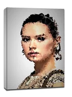 Obrazy i zdjęcia na płótnie - POLYamory - Rey, Gwiezdne Wojny Star Wars - obraz na płótnie Wymiar do wyboru: 50x70 cm - miniaturka - grafika 1