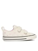 Buty dla dziewczynek - Converse Trampki Chuck Taylor All Star Easy-On A19067C Biały - miniaturka - grafika 1