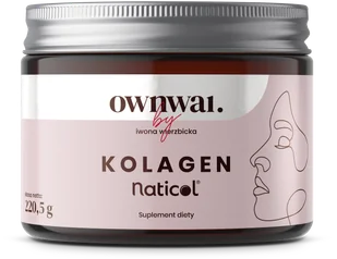 OWNWAI KOLAGEN MORSKI NATICOL 220,5 GRAM - Stawy, mięśnie, kości - miniaturka - grafika 1