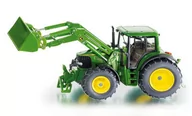 Samochody i pojazdy dla dzieci - Siku Zabawka Traktor John Deere z przednią ładowarką - miniaturka - grafika 1