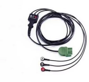 Lifepak Physio Control Kabel EKG 3-odprowadzeniowy do Lifepak 1000 - Sprzęt ratunkowy - miniaturka - grafika 1
