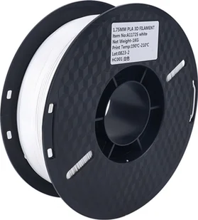 KINGROON 3D Printer PLA Filament 1KG 1.75mm Wysokiej jakości materiał do druku 3D Degradowalny Ekologiczny Plastik Dokładność wymiarowa +/-0.02mm Standard 1 Rolki - Filamenty i akcesoria do drukarek 3D - miniaturka - grafika 1