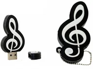 Pendrive - Dr. Memory MUZYKA Klucz WIOLINOWY USB WYSYŁKA24 16GB 2032-uniw - miniaturka - grafika 1
