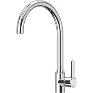 Baterie kuchenne - Bateria kuchenna z mieszaczem do ciepłej i zimnej wody, podwójny wąż z obrotem 360°, stal nierdzewna do mycia warzyw i owoców - miniaturka - grafika 1