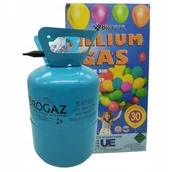 Balony i akcesoria - Butla z Helem Jednorazowa 7L do Pompowania ok. 30 Balonów Bezpieczny Zawór - miniaturka - grafika 1