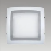 Lampy sufitowe - Prezent Plafon ARCADA 1xE27/60W biała - miniaturka - grafika 1