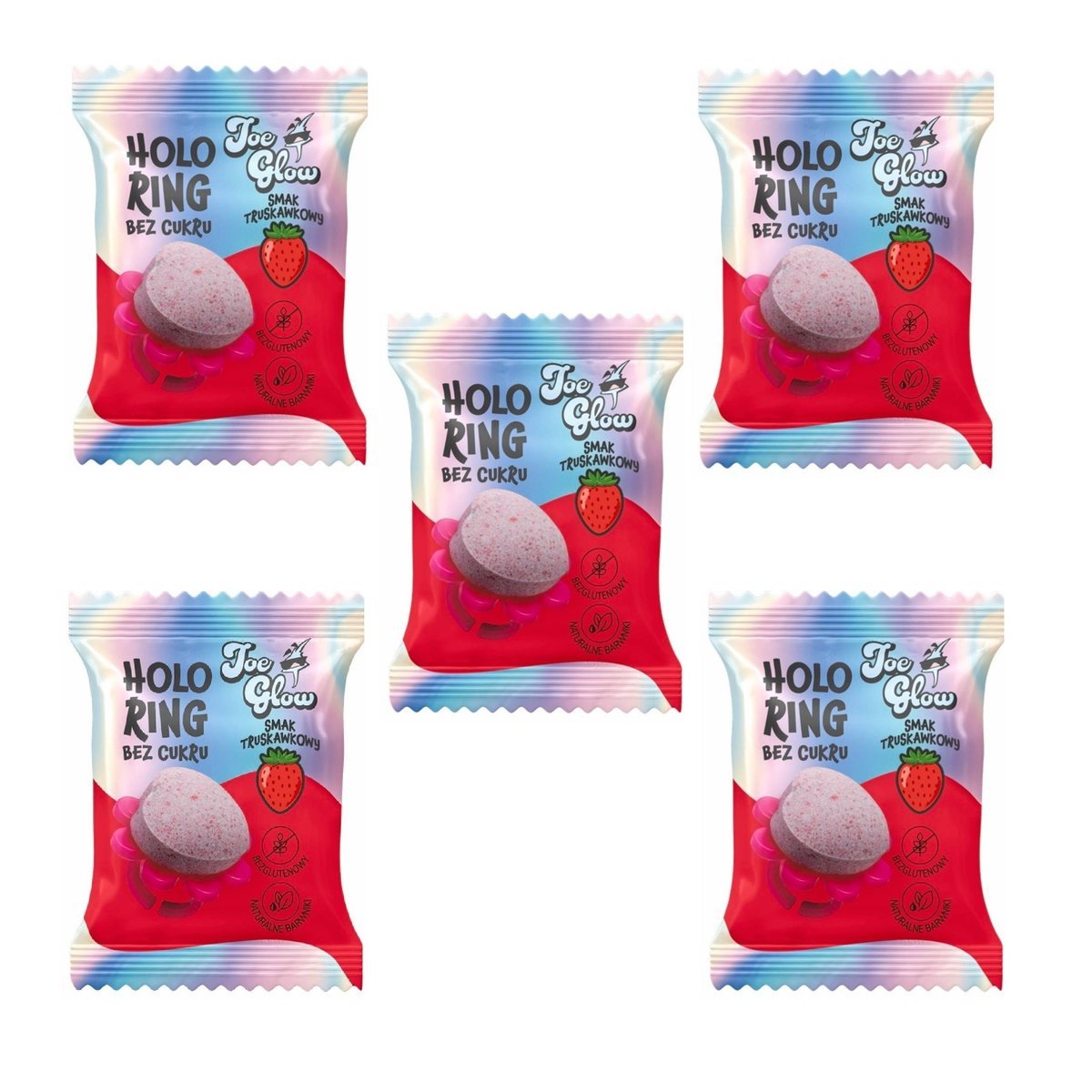 Pierścionek lizak o smaku owocowym 6g