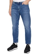 Spodnie męskie - Calvin Klein Dżinsy - Regular fit - w kolorze niebieskim - miniaturka - grafika 1