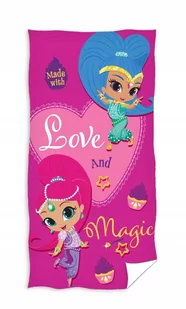 Shimmer Ręcznik kąpielowy Shimmer i Shine 3Y41KY 3Y41KY SAM One size - Ręczniki - miniaturka - grafika 1