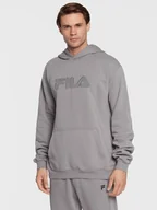 Bluzy męskie - Bluza z kapturem Fila FAM0277-80027 S Szary (4064556362414_EU) - miniaturka - grafika 1