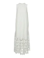 Sukienki - YAS Sukienka letnia Twigsy 26037703 Biały Relaxed Fit - miniaturka - grafika 1