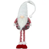 Ozdoby bożonarodzeniowe - SKRZAT NA TELESKOPOWYCH NOGACH BIAŁY 80-115cm - miniaturka - grafika 1