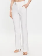 Spodnie damskie - Liu Jo Spodnie materiałowe WA3434 T7896 Biały Regular Fit - miniaturka - grafika 1