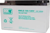 Ładowarki i akumulatory - Akumulator MWLG 100-12EV 12V 100Ah VRLA GEL MW Power - miniaturka - grafika 1