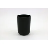 Kubki na szczoteczki do zębów - Kubek SIMPLY czarny - miniaturka - grafika 1