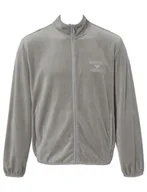 Bluzy męskie - Emporio Armani Męska bluza żakardowa Bold Logo Chenille, kamyk, L - miniaturka - grafika 1