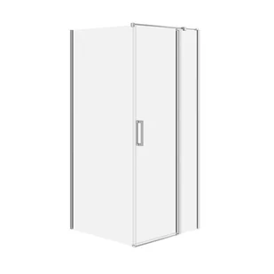 Kabina prysznicowa Cersanit Moduo 90x80x195 prostokątna prawa chrom transparentne S601-307 - Kabiny prysznicowe - miniaturka - grafika 1