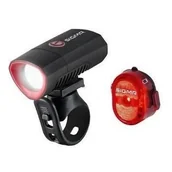 Lampki rowerowe - Sigma Sport Oświetlenie Buster 300/Nugget II Flash  lampa LED 19550 - miniaturka - grafika 1