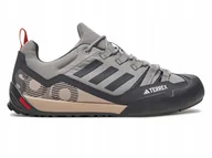 Buty trekkingowe męskie - BUTY męskie ADIDAS TERREX SWIFT SOLO ID3449 sportowe trekkingowe 40,6 - miniaturka - grafika 1