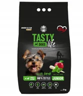 Sucha karma dla psów - BIOFEED TASTY DOGS LIFE JUNIOR SMALL WITH LAMB 8KG - miniaturka - grafika 1