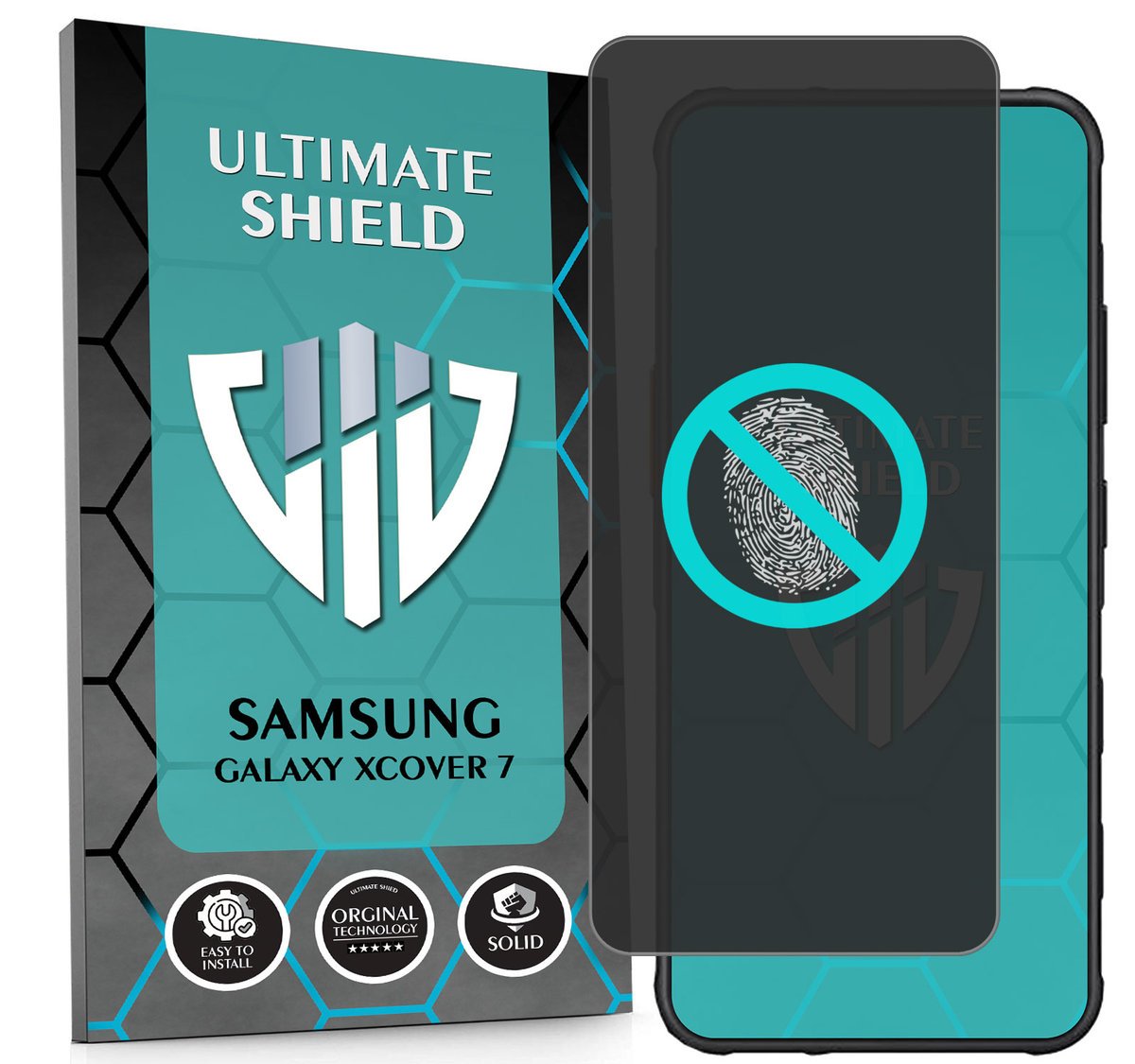 NAJLEPSZE SZKŁO 5D PEŁNE DO SAMSUNG GALAXY XCOVER 7 NIETŁUKĄCE ORYGINAŁ