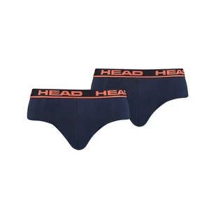 Head Majtki Męskie Slipy Brief 2P Navy 100001753 003 L - Majtki męskie - miniaturka - grafika 1