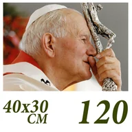 Puzzle - Puzzle Jan Paweł II Nr 3 120elem. 42x30cm - miniaturka - grafika 1