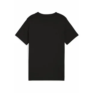 Młodzieżowa koszulka z grafiką i logo No. 1 PUMA Black - Odzież sportowa dziecięca - miniaturka - grafika 1