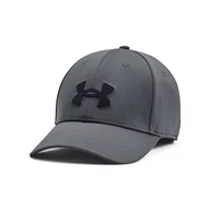 Czapki damskie - Under Armour, Czapka z daszkiem męska Storm Blitzing Adj, 1369781-012, Szara, One size - miniaturka - grafika 1