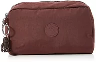 Torebki damskie - Kipling Damskie błyszczące woreczki/etui, mahoń, brązowe - miniaturka - grafika 1