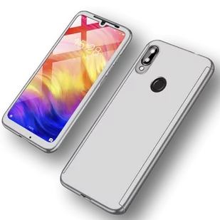 Etui 360 Protector Huawei P Smart 2019 - Srebrny - Etui i futerały do telefonów - miniaturka - grafika 1