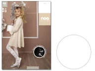 Rajstopy - Rajstopy dla dzieci motyle 40 den 134-140 Bianco - miniaturka - grafika 1