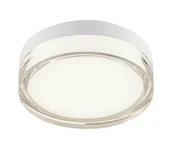 Lampy sufitowe - Redo 01-3729 - LED Plafon FRISBI LED/8W/230V IP44 biały - miniaturka - grafika 1