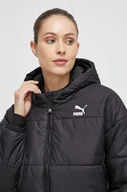Kurtki damskie - Puma kurtka damska kolor czarny zimowa - miniaturka - grafika 1
