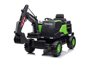 Koparka Na Akumulator Volvo DK-VE888 Zielona - Pojazdy elektryczne dla dzieci - miniaturka - grafika 3