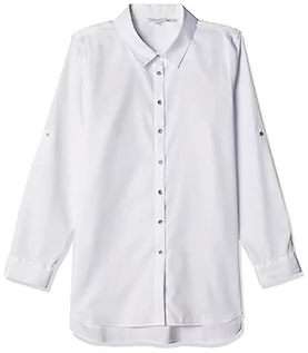 Koszulki i topy damskie - Calvin Klein Damska koszulka z rolką bez prasowania (regularne i duże rozmiary) - grafika 1