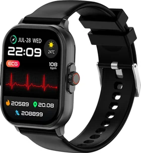 COLMI C63 Czarny - Smartwatch - miniaturka - grafika 1