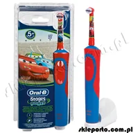 Szczoteczki do zębów dla dzieci - Oral-B Braun szczoteczka Advanced Power 900 Kids - Auta D12.513K - miniaturka - grafika 1