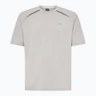 Koszulki męskie - Koszulka męska Oakley Bark Training Tee cement - miniaturka - grafika 1