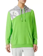 Bluzy męskie - Kempa Core 2.0 bluza męska z kapturem wielokolorowa Hope Grün/Dark Grau Melan S - miniaturka - grafika 1