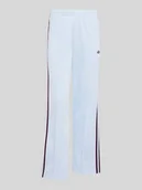 Spodnie sportowe damskie - Spodnie dresowe o kroju regular fit z detalami z logo - miniaturka - grafika 1