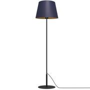 Lampy stojące - Luminex Arden 3580 Lampa stojąca Lampa 1x60W E27 czarny/niebieski/złoty - miniaturka - grafika 1