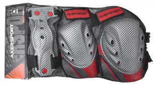 Ochraniacze na rolki dla dorosłych AXER 3w1 - Ochraniacze - miniaturka - grafika 1