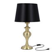 Lampy stojące - Wyjątkowa lampka stołowa w kolorze złota 41-09227 z serii PRIMA  - miniaturka - grafika 1
