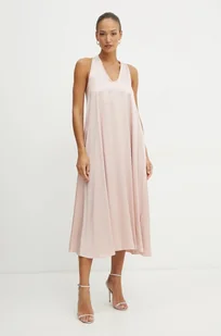 Fracomina sukienka maxi oversize FS25SD3005W64101 - Sukienki - miniaturka - grafika 1