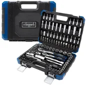 Zestawy narzędziowe - SCHEPPACH Zestaw narzędzi 1/4" 3/8" 6-kątnych 4-22mm 108el walizka - miniaturka - grafika 1
