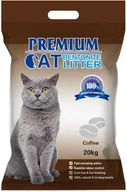 Żwirek dla kotów - Premium Cat Żwirek Bentonitowy Zbrylający - Kawowy dla kota 20kg - miniaturka - grafika 1