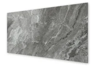 Dekoracje domu - Panel kuchenny HOMEPRINT Tekstura szarego marmuru 120x60 cm - miniaturka - grafika 1